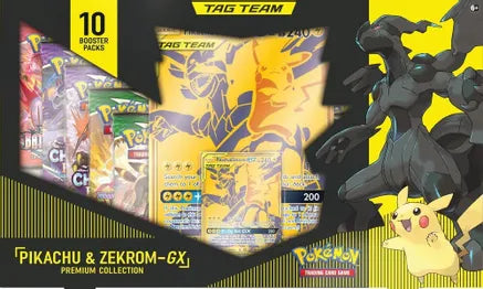 Pikachu and Zekrom-GX Premium Collection